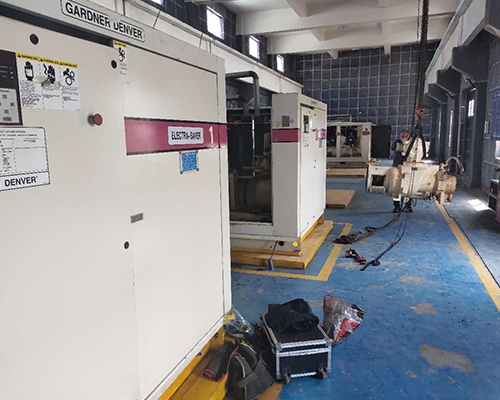 鶴煤集團登?？諌簷C大修項目