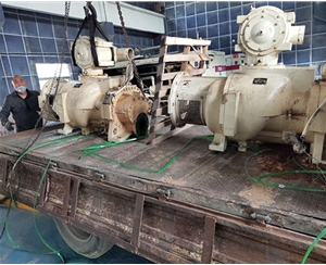 鶴煤集團(tuán)登?？諌簷C(jī)大修項(xiàng)目現(xiàn)場(chǎng)